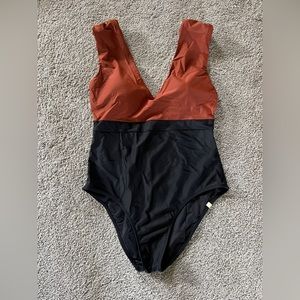 Summersalt The Ruched Backflip - Amber & Sea Urchin Size 10